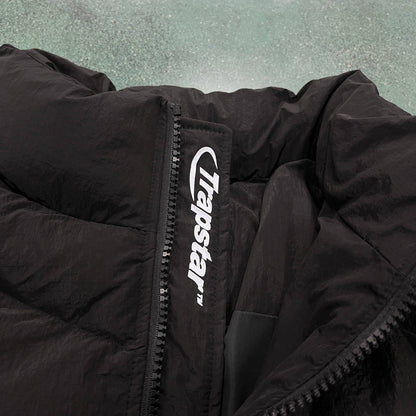 Trapstar sleeve puffer jacket -black - Hipstersbuy