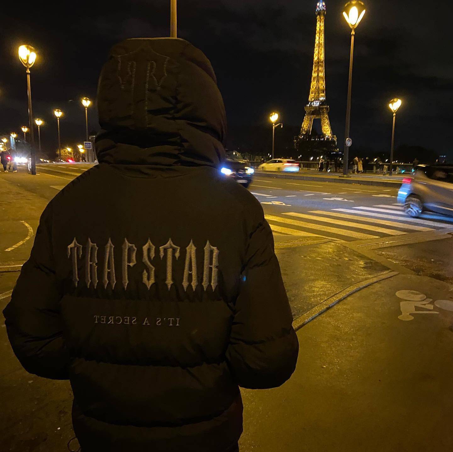 TRAPSTAR DECODED HOODED PUFFER 2.0 JACKET-BLACK - Hipstersbuy