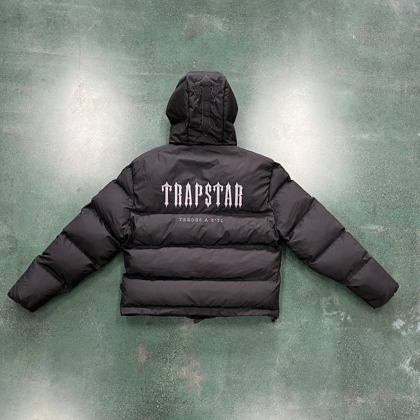 TRAPSTAR DECODED HOODED PUFFER 2.0 JACKET-BLACK - Hipstersbuy