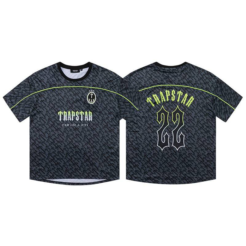 TsTRAPSTAR Style Men's Clothing Cotton T-Shirt Jersey sports clothing Football game clothes - Hipstersbuy