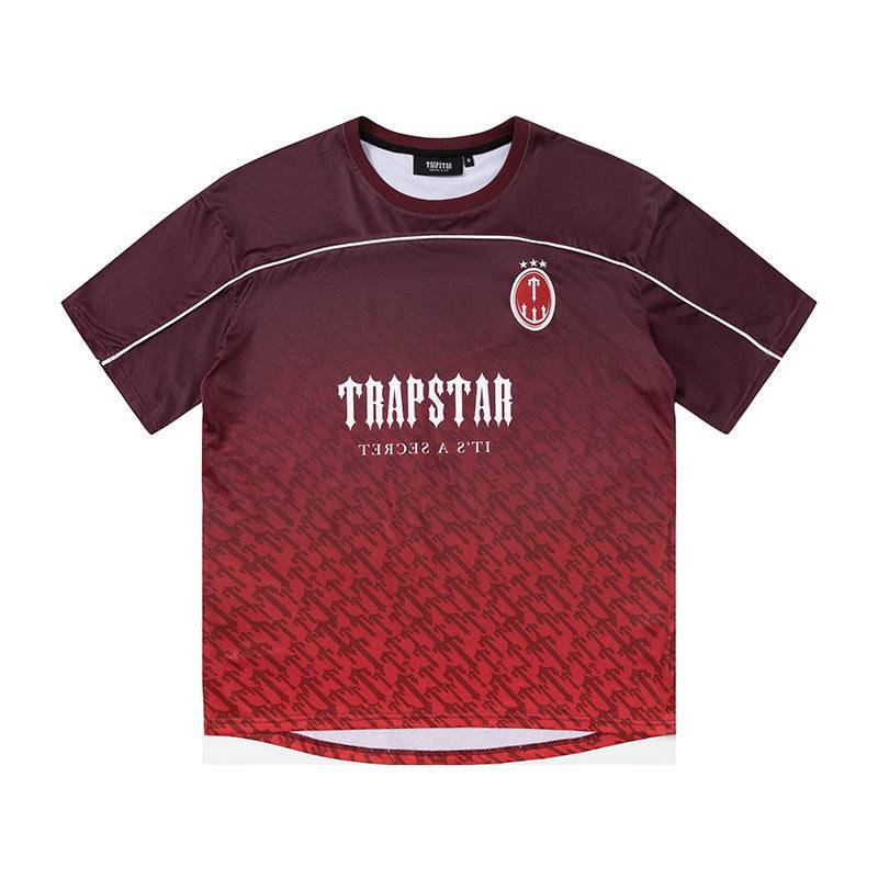 TsTRAPSTAR Style Men's Clothing Cotton T-Shirt Jersey sports clothing Football game clothes - Hipstersbuy